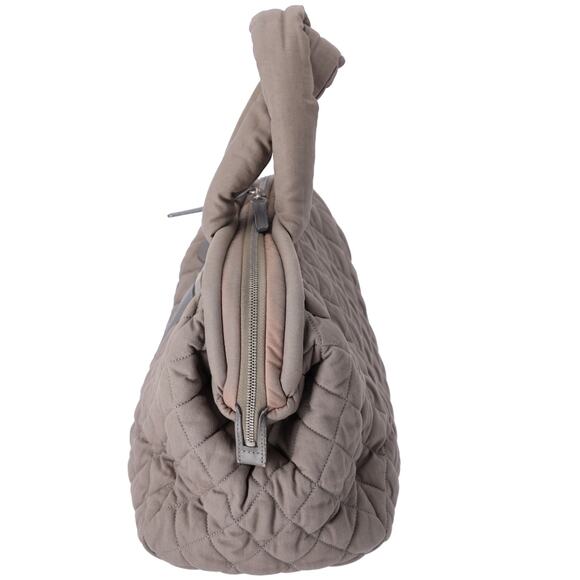 CHANEL Coco Cocoon Handbag Khaki Cotton - Picture 2 of 8